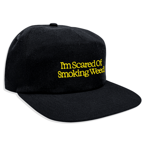 Scared weed hat - Black