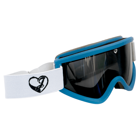 Tyson goggle - Blue white / Black smoke + Yellow