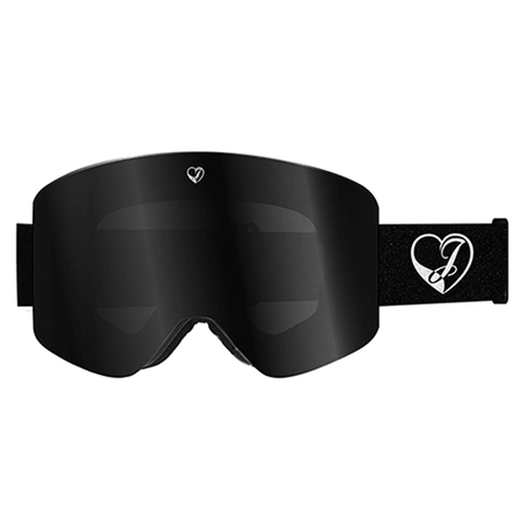 Wayne goggle - Black / Black smoke + Clear