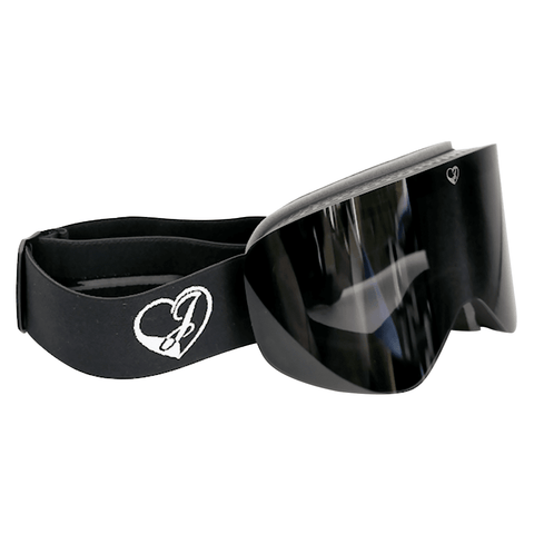 Wayne goggles - Black / Black smoke + Clear