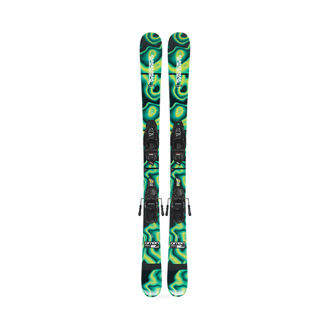 Omen Jr kids' skis + Marker 4.5 bindings 2027