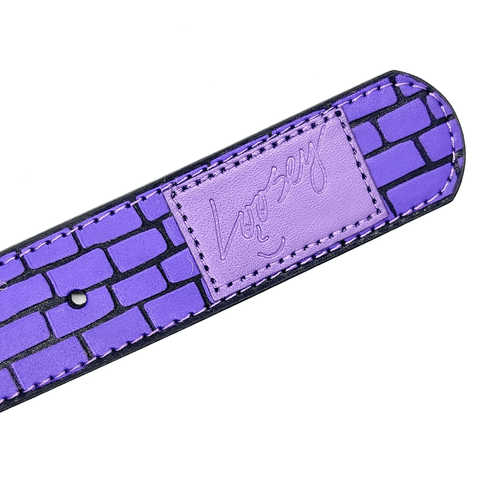 Brick road belt - Purple
