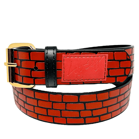 Brick road belt - Red