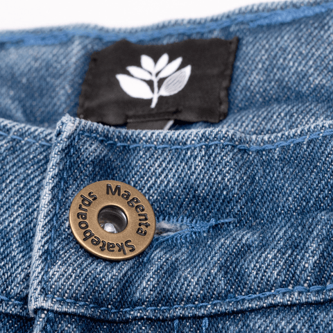 Ledge denim pants - Blue