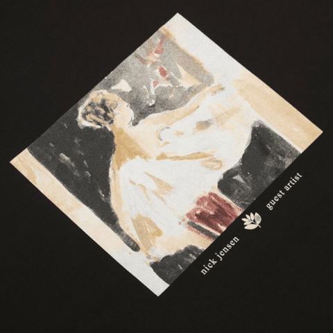 Nick Jensen guest artist t-shirt - Black