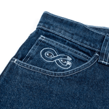 OG denim stitch pants - Blue