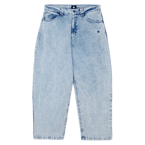 OG denim stitch pants - Washed blue