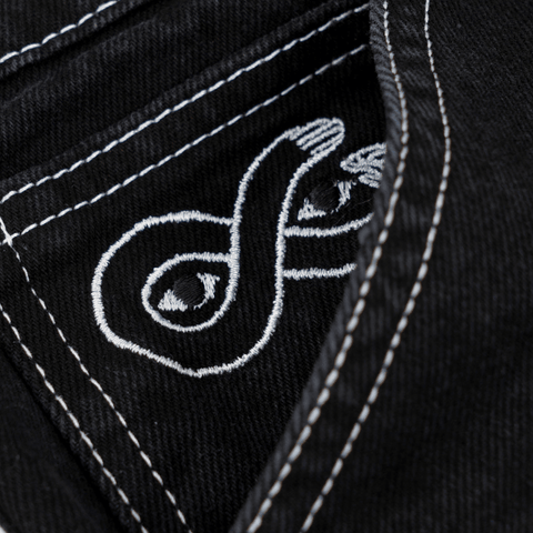 OG denim shorts - Black