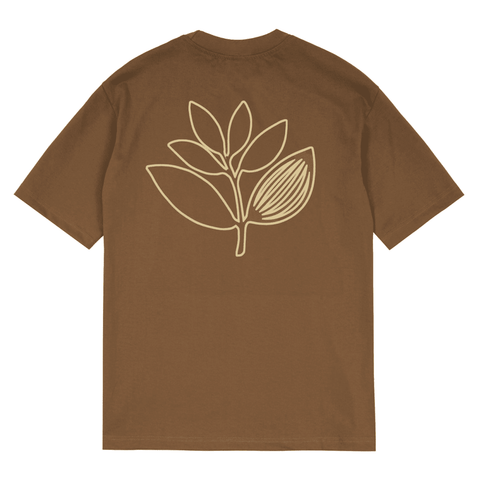 Outline t-shirt - Hazelnut