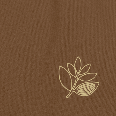 Outline t-shirt - Hazelnut