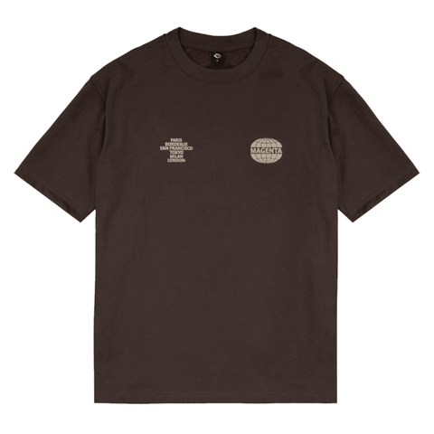 World t-shirt - Chocolate