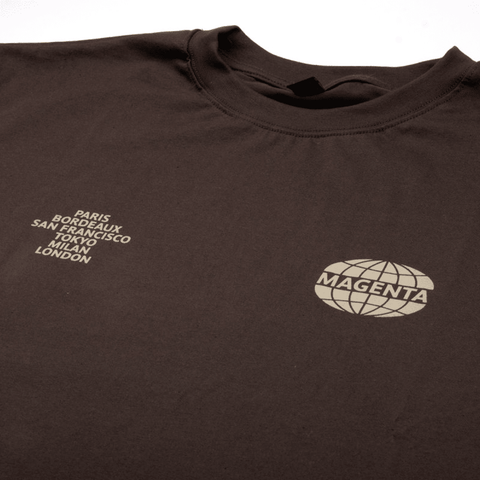 World t-shirt - Chocolate
