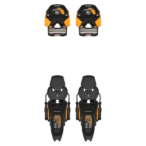 Jester X 16 M-Werks bindings - Black / Orange