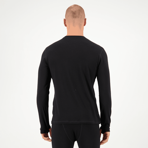 Cascade merino baselayer top - Black