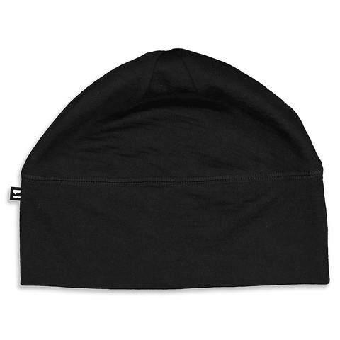 Tech merino beanie - Black