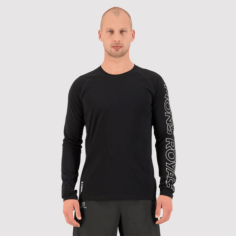 Temple merino Air-Con baselayer top - Black