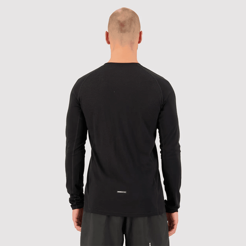 Temple merino Air-Con baselayer top - Black