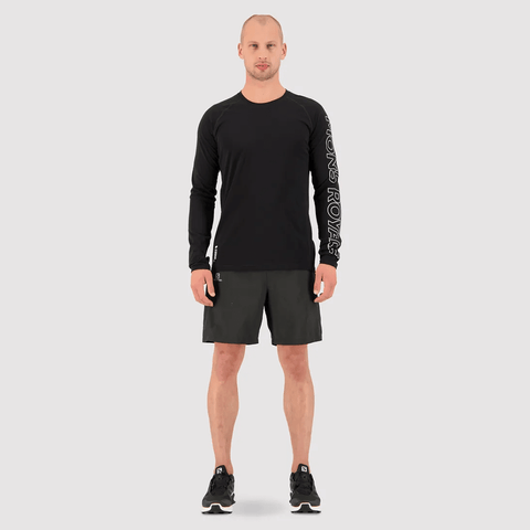 Temple merino Air-Con baselayer top - Black