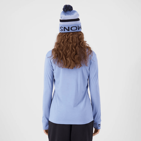 Yotei merino women's baselayer - Ice blue / Moonstone