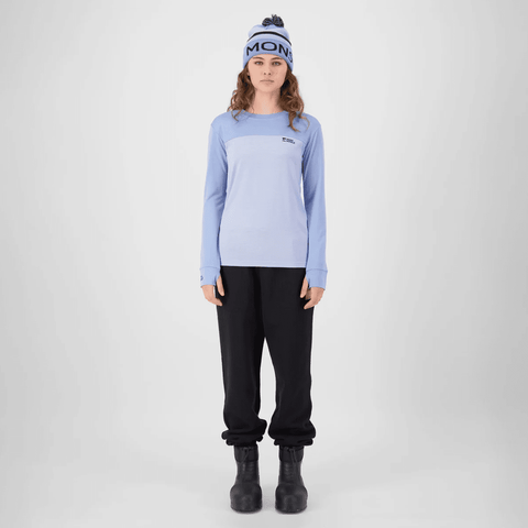 Yotei merino women's baselayer - Ice blue / Moonstone