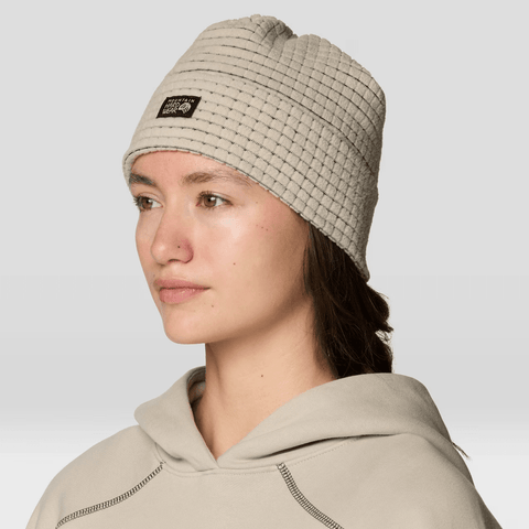 Summit grid™ big grid beanie - Fossil