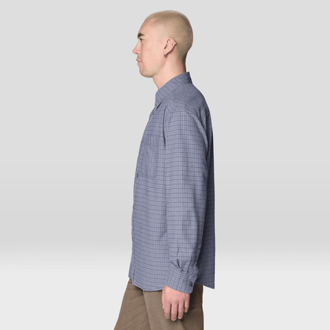 Dusk creek relaxed shirt - Better blue mini check