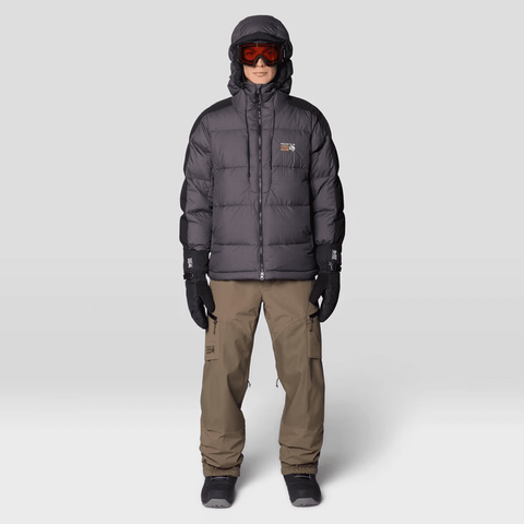 Flow factor™ down jacket - Shark / Black