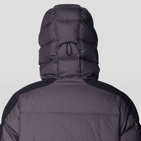 Flow factor™ down jacket - Shark / Black