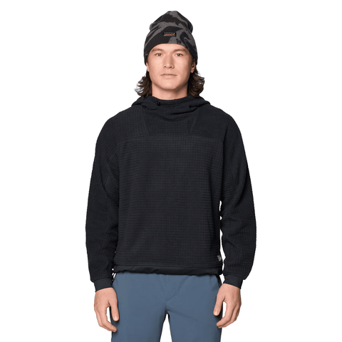 Summit grid™ big grid hoodie - Black
