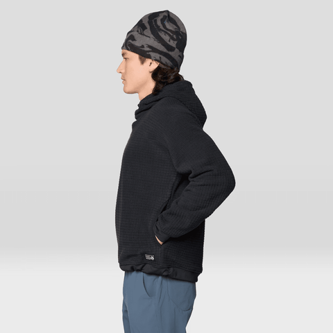 Summit grid™ big grid hoodie - Black