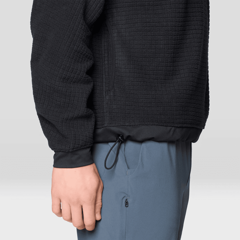 Summit grid™ big grid hoodie - Black