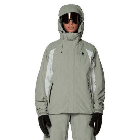 Warp factor™ insulated women's jacket - Silt grey / Gamma grey