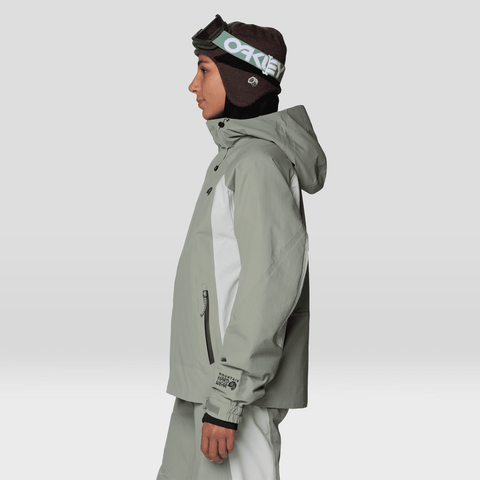 Warp factor™ insulated women's jacket - Silt grey / Gamma grey