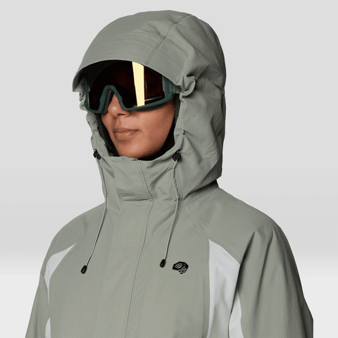 Warp factor™ insulated women's jacket - Silt grey / Gamma grey