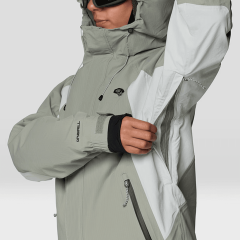 Warp factor™ insulated women's jacket - Silt grey / Gamma grey