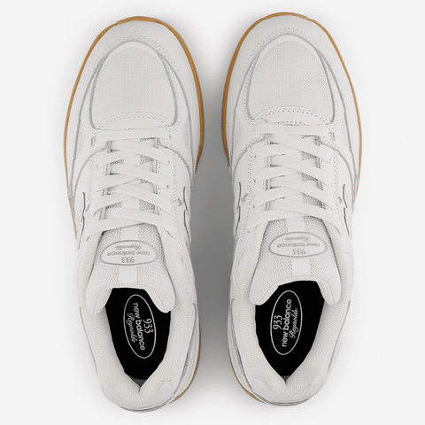 933 shoes - White / Gum