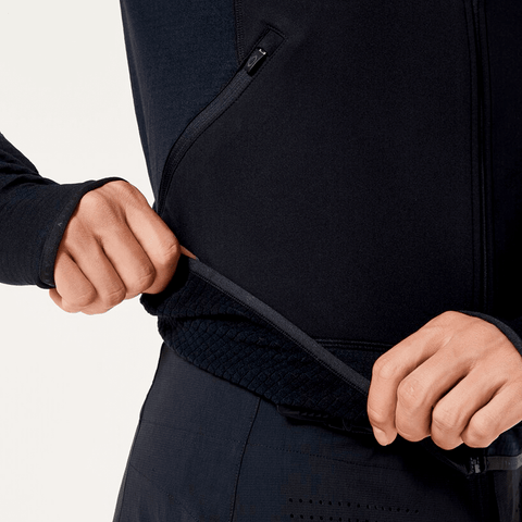 Canopy full zip hoodie - Blackout