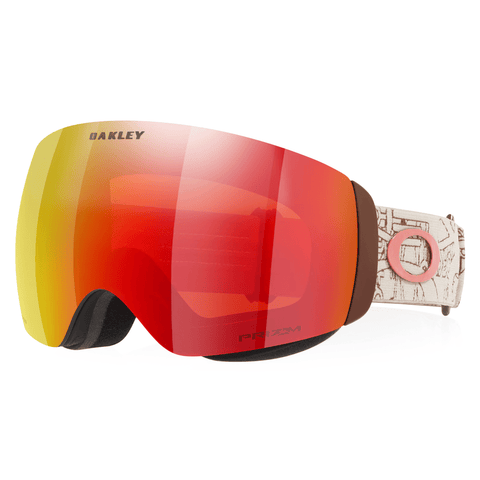 Flight deck M goggle - Heritage text sand / Prizm torch iridium