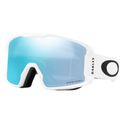 Line miner M goggle - Matte white / Prizm™ sapphire