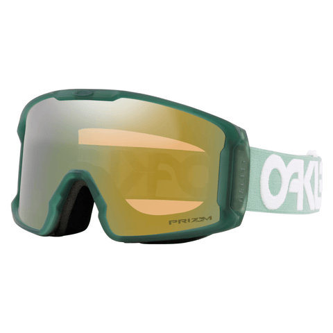 Line miner M goggle - Matte B1B jade / Prizm™ sage gold