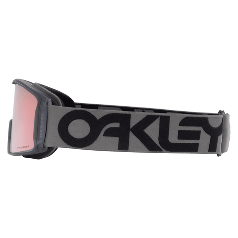 Line miner L goggle - Matte B1B forged iron / Prizm rose gold iridium