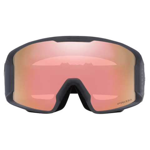 Line miner L goggle - Matte B1B forged iron / Prizm rose gold iridium