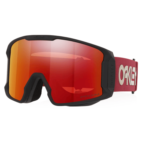 Line miner L goggle - Matte B1B iron red / Prizm torch iridium