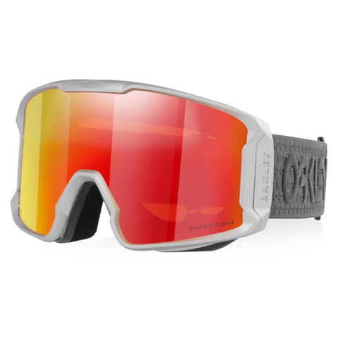 Line miner L goggle - Matte B1B silver / Prizm torch iridium