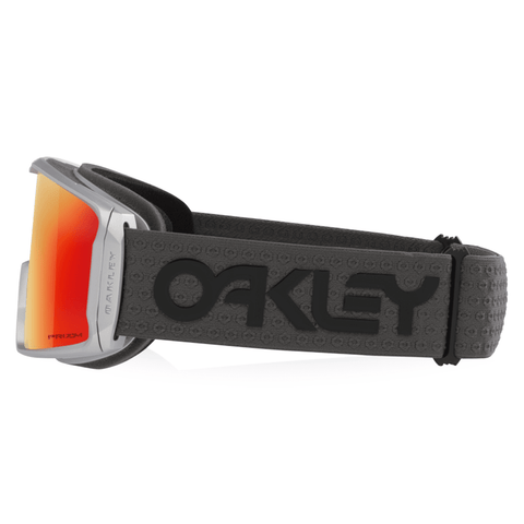 Line miner L goggle - Matte B1B silver / Prizm torch iridium