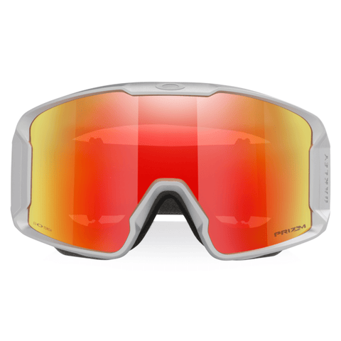 Line miner L goggle - Matte B1B silver / Prizm torch iridium