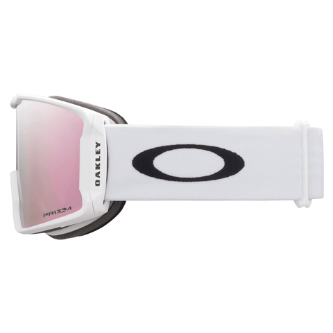 Line miner L goggle - Matte white / Prizm rose gold iridium