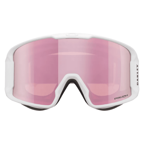 Line miner L goggle - Matte white / Prizm rose gold iridium