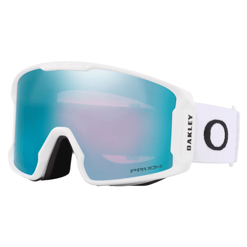 Line miner L goggle - Matte white / Prizm sapphire iridium