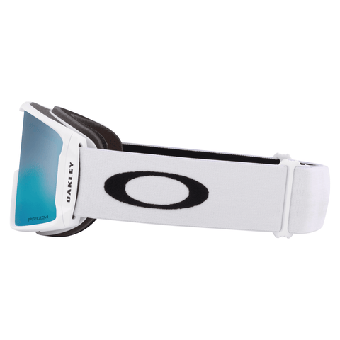 Line miner L goggle - Matte white / Prizm sapphire iridium